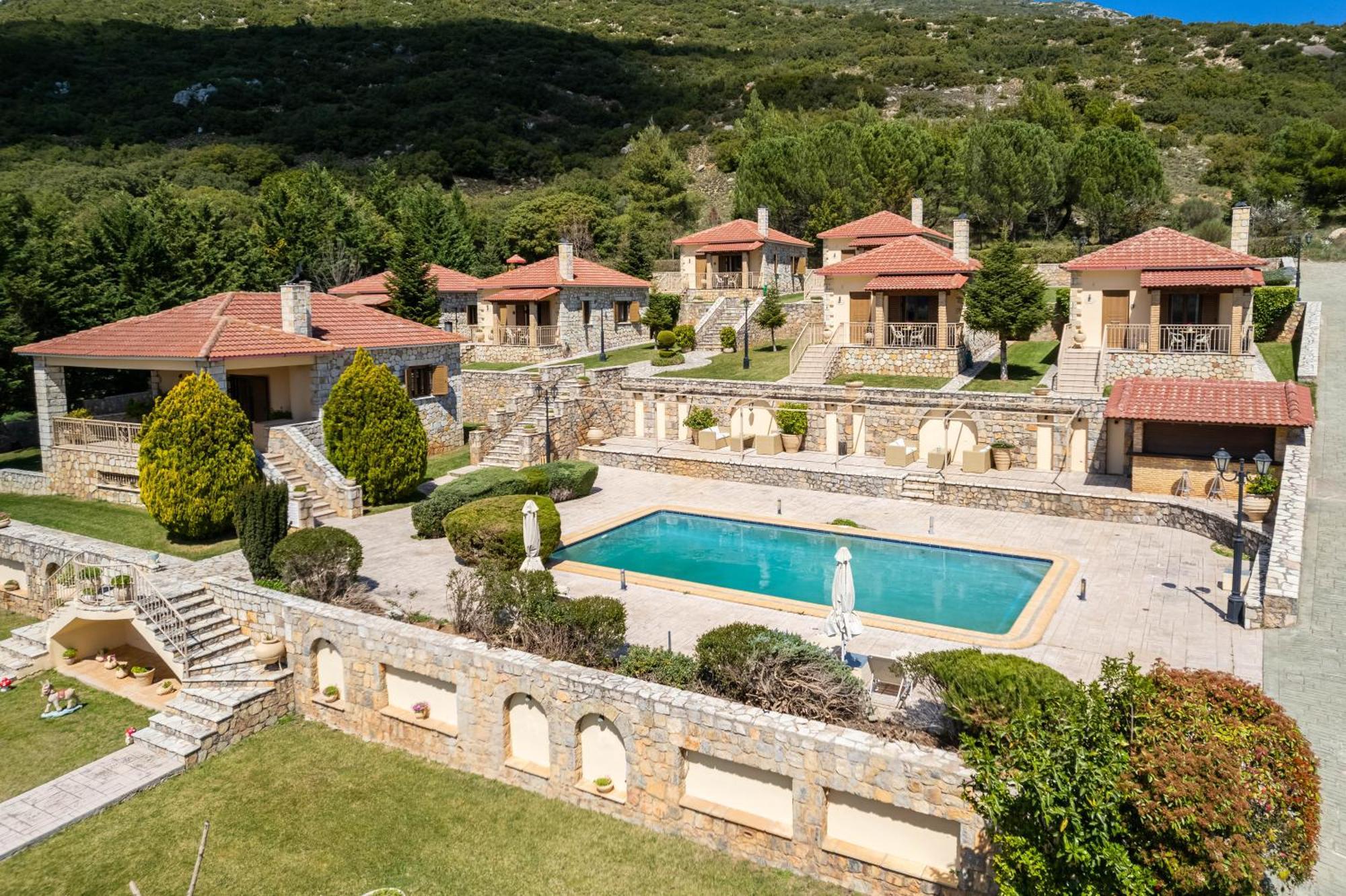 Pleiades Studios All Season Gems - Korinthos Stone Retreats Kalianoi エクステリア 写真
